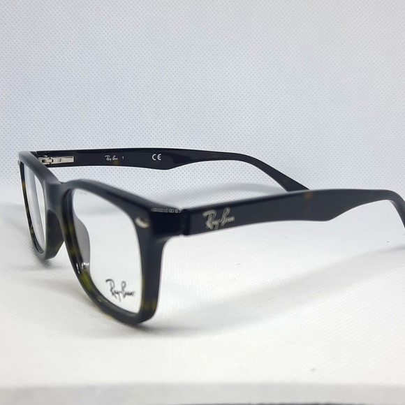 RAY BAN RAP5465AA 140 RC002 tortoise 48-18-140  Eyeglass Frame, Pre-Owned - Picture 2 of 6